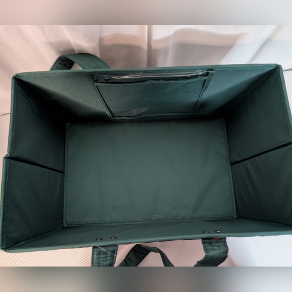 Lug Gallop Collapsible Carry-all Tote Retro Christmas Ornament NWT - Picture 7 of 14